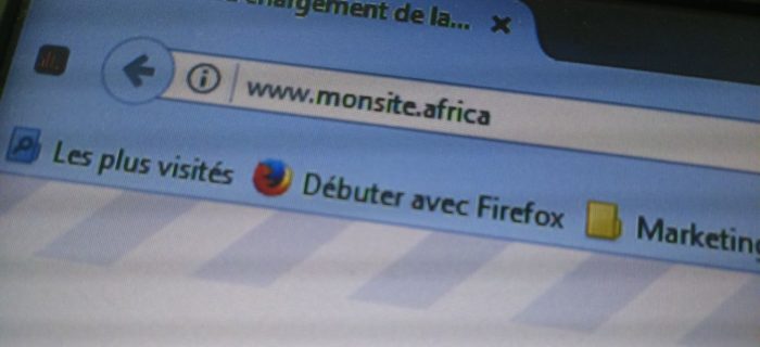 Un site avec pour extension .africa