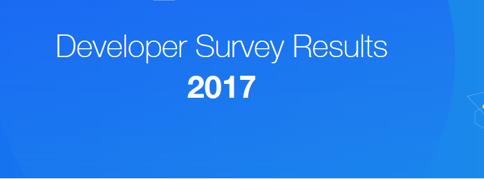 Sondage développeur de Stack Overflow en 2017